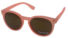 Gafas de sol Skechers para mujer rosa redondo plástico, lente espejo Roviex SE8062. 72L