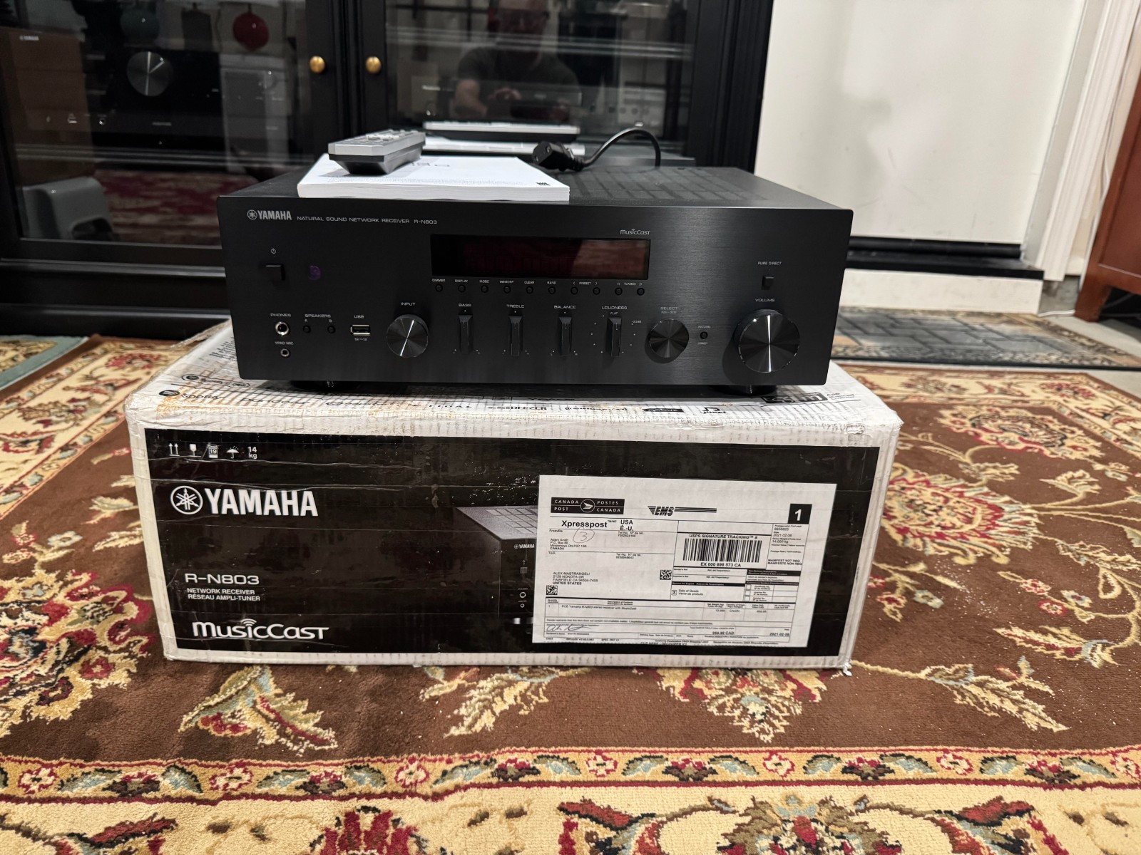 C】YAMAHA R-N803 ネットワークレシーバー ヤマハ 3156427