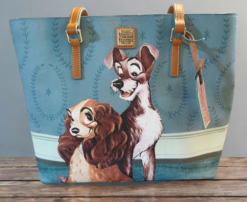 Disney Dooney & Bourke Lady & Tramp Tote EUC