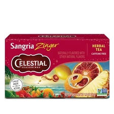 Celestial Seasonings Herbal Tea, Sangria Zinger, 20 Count