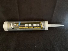 WeatherMaster Metal Roof Sealant 61431 Mueller Burgandy 9.5 Oz
