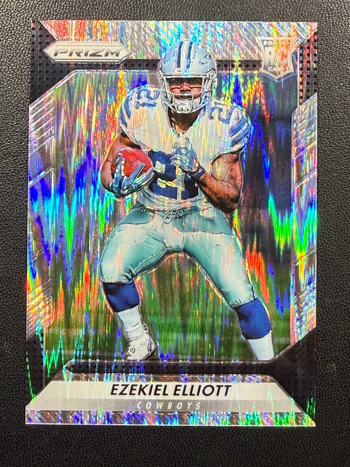2016 PANINI PRIZM EZEKIEL ELLIOTT FLASH PRIZM RC #238