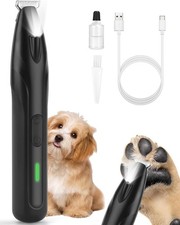 Dog Paw Trimmer - Electric Cordless Pet Clippers for Dogs Cats - Quiet Dual...