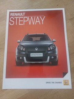 Renault Stepway Prospekte Brochure Mexiko