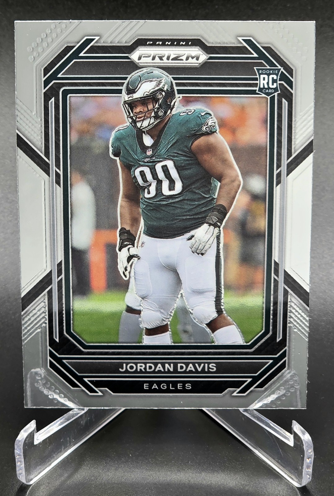 2022 Panini Prizm Jordan Davis #371 Rookie RC Philadelphia Eagles