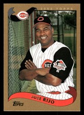 Jose Rijo Cincinnati Reds 2002 Topps Traded Gold #T59 SN /2002