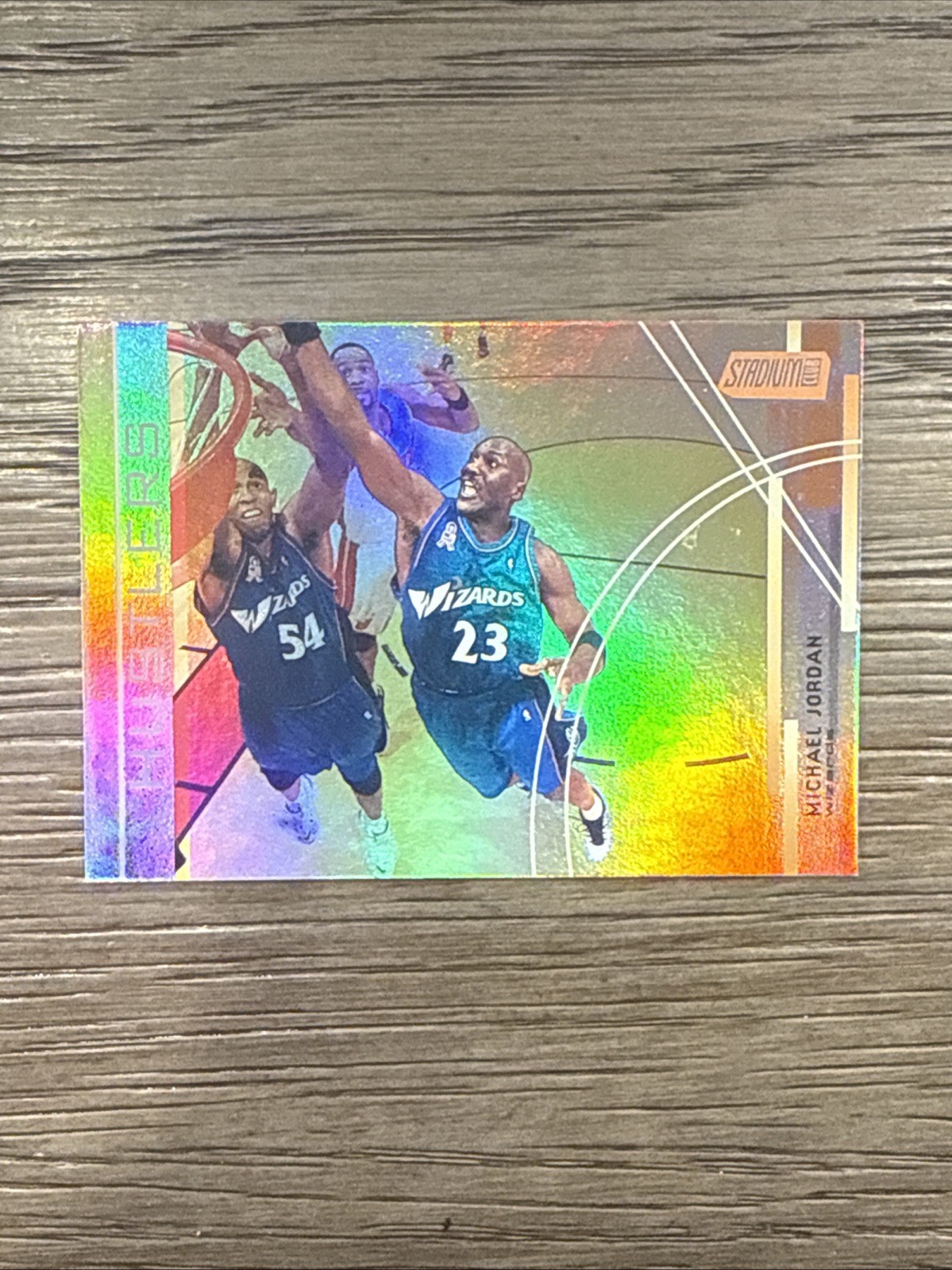 2002 Stadium Club - The Hustlers Michael Jordan #H7 NM - Mint #PNCARDS