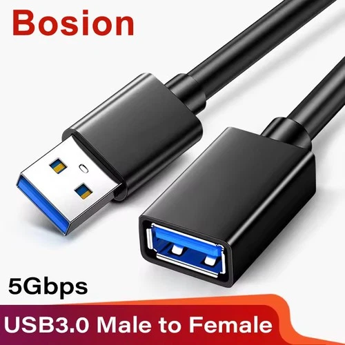 New 1.64ft High-Speed USB to USB Extension Cable USB 3.0 Adapter Extender Cord