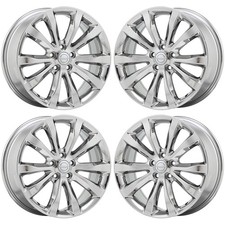 19 Chrysler 300 Awd Bright Chrome Wheels Rims Factory Oem Set 4 2538 19 Chrysler 300 Awd Bright Chrome Wheels Rims Factory Oem Set 4 2538