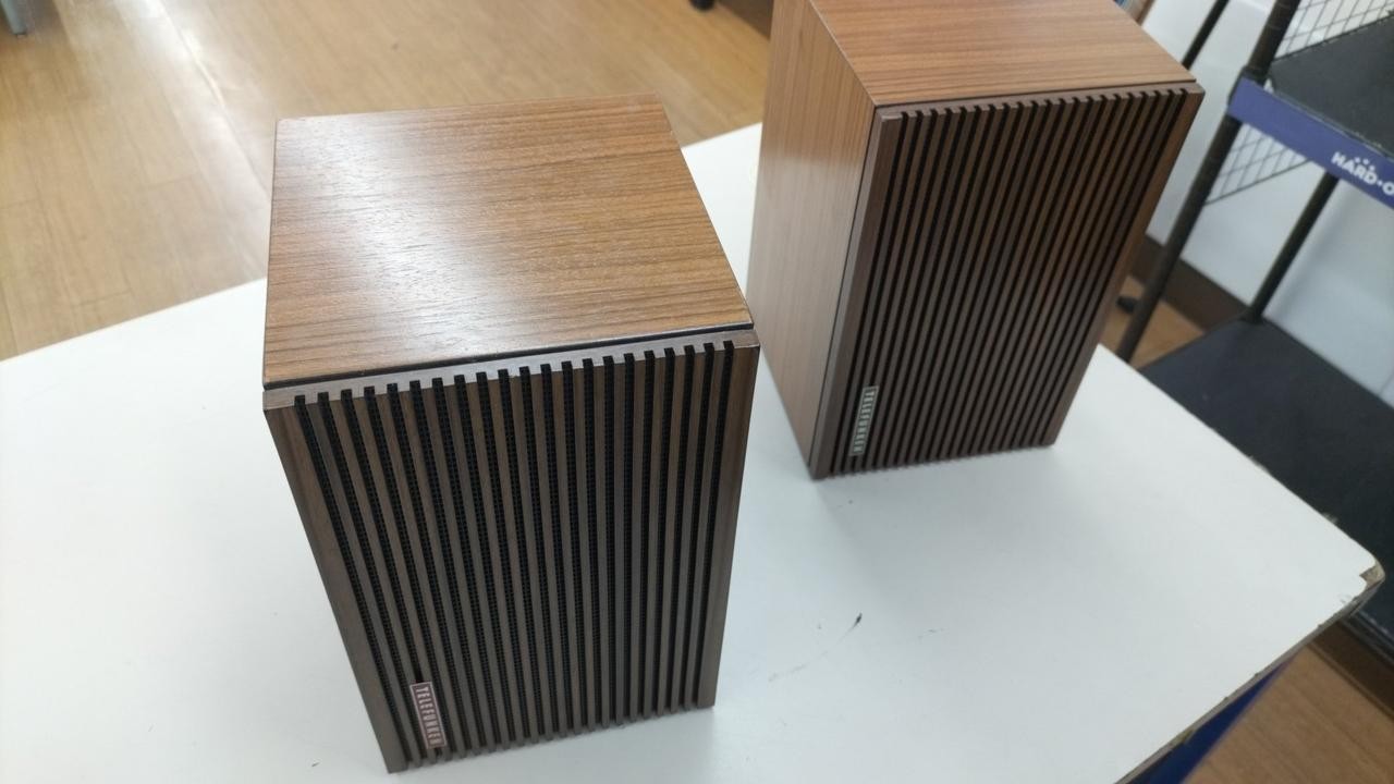 TELEFUNKEN Klangbox RB41 Vintage Speakers Pair Works Tested Japan TB01 6.0/PC