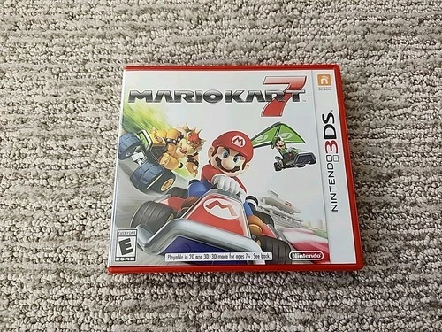 Mario Kart 7 Nintendo 3DS, 2011 Cib Authentic Tested Working Ships TODAY!