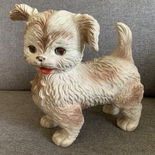 1960  s Edward Mobley Arrow Rubber Squeak Swivel Head Sleepy Eyes Dog