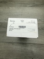 Rohl 70127SAAG Tenerife 6-13/16” Wall Mounted Shower Arm & Flange, Antique Gold