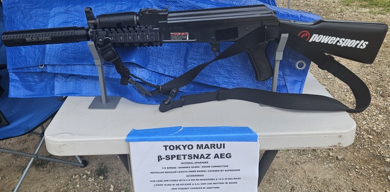 Tokyo Marui AK47 w/ Rail & B-Spetnaz