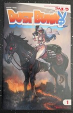 Pulp Girls: Dust Bunny #1 || Elsevilla Frazetta Homage Sexy Variant || NM