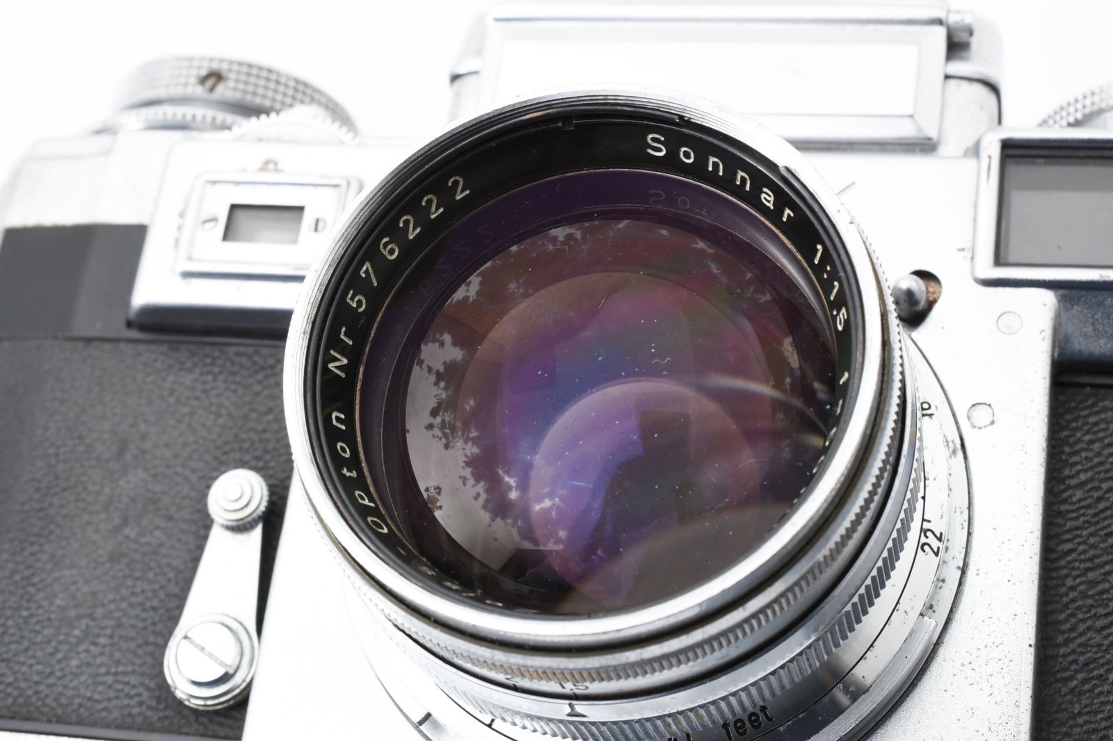 CM SALE Zeiss Ikon Contax IIIa Film Camera Sonnar 50mm F1.5 Lens From JAPAN
