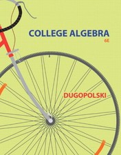 College Algebra (6th Edition) - Hardcover By ...