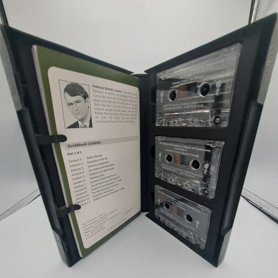 THEORY OF EVOLUTION: HISTORY OF CONTROVERSY Great Courses Teaching Co Audio Cass - Image 3 of 3