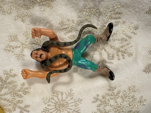 WWF Hasbro Jake The Snake Roberts Damien Snake 199...