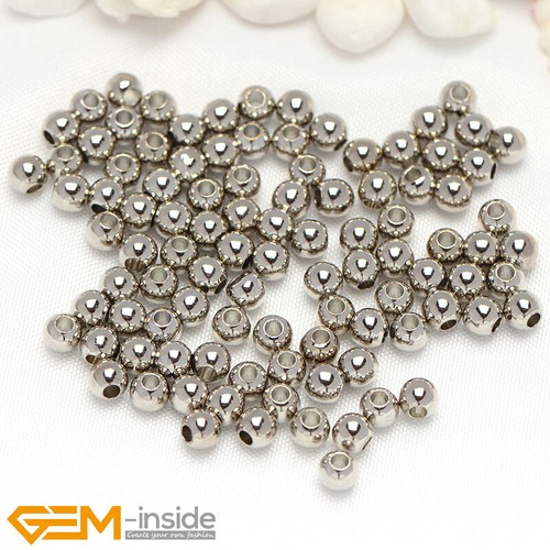 14K Yellow Gold Filled Round Smooth Spacer Loose Beads For Jewelry Making 100Pcs - Bild 18 von 41