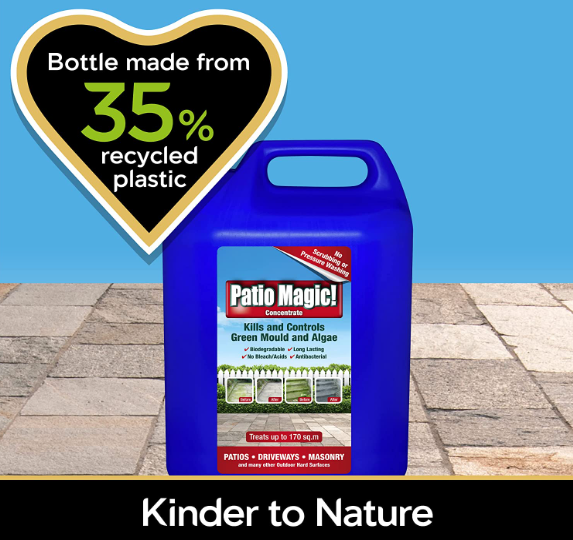 Patio Magic! Concentrate Ideal for Patios, Paths and Driveways Kills