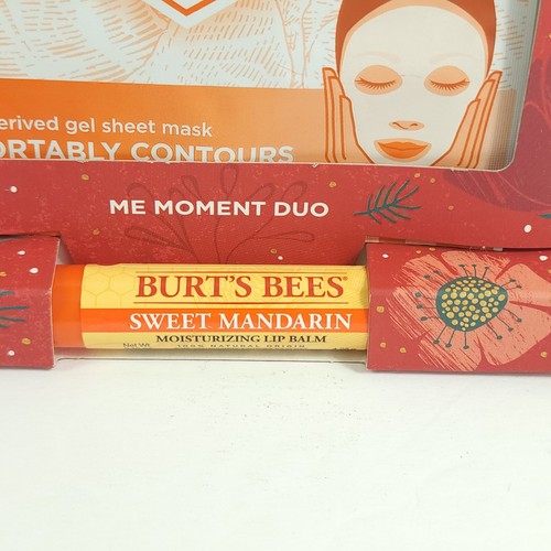 Burt's Bees süße Mandarine feuchtigkeitsspendender Lippenbalsam & aufhellende Gesichtsgelmaske - Bild 3 von 5