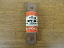 New Cefco CJ-400 Current & Energy Limiting HRCI Fuse 400A 600V  B370