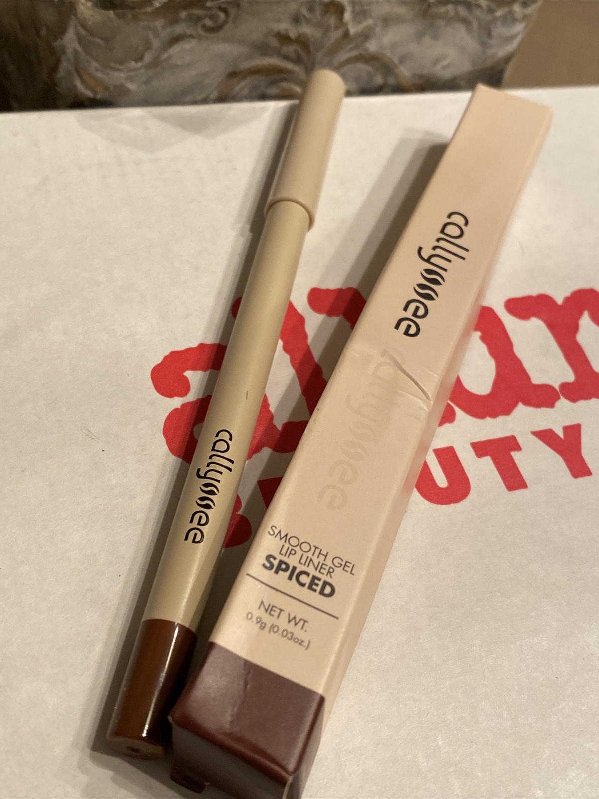 Callyssee Smooth Gel Lip Liner In SPICED .9 g / .03 oz Full Size NEW in