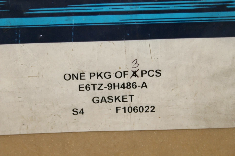 Nuevo de Lote Original Paquete de 3 Juntas de Inyección de Combustible E6TZ-9H486-A 1987-92 Ford Ranger (SVM115) Foto 2 de 2