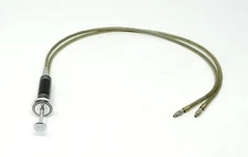 Vintage Prontor Double Shutter Cable Release Remote 19" Long For Macro Bellows