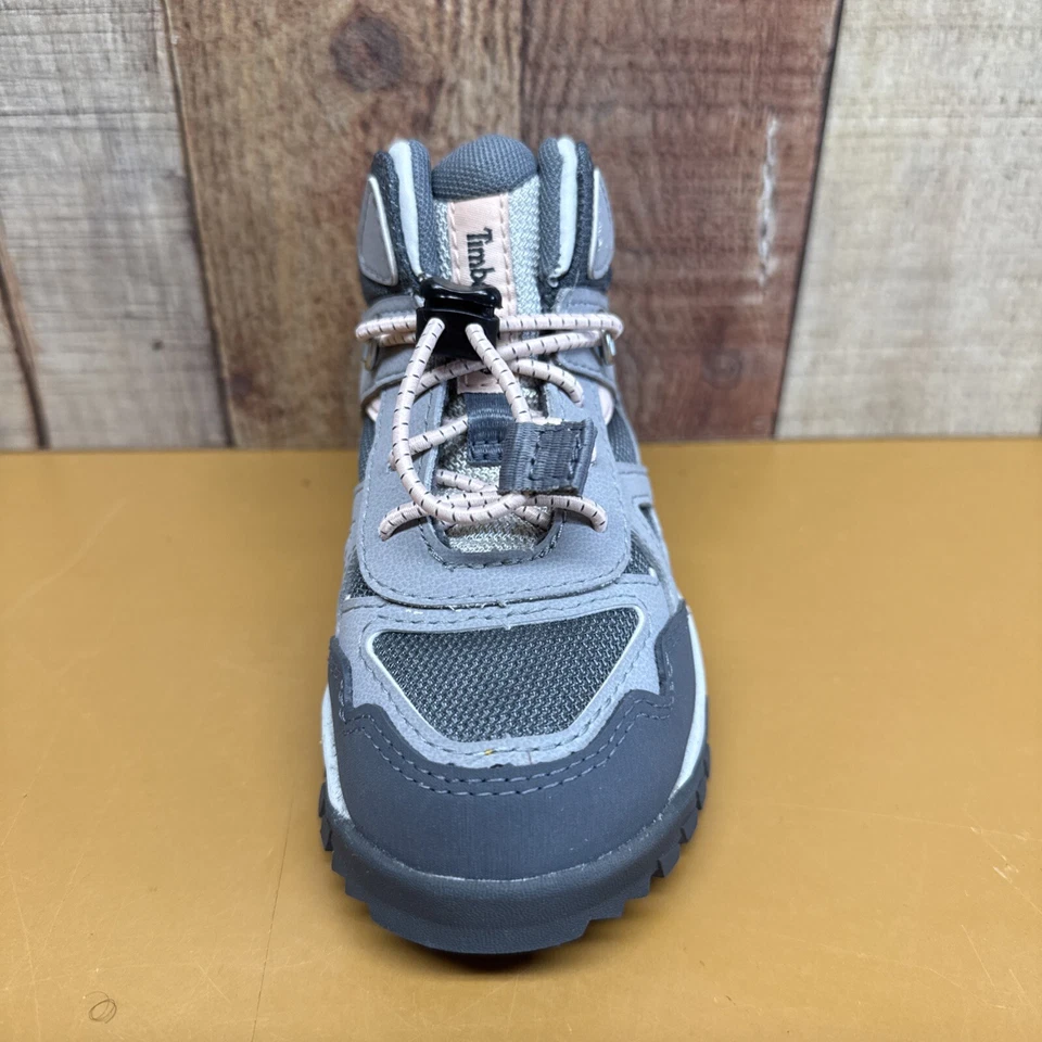 Toddler's Timberland Lincoln Peak WP Mid Hiker Boots / Grey / TB0A5RNB 085 - Image 4 of 4