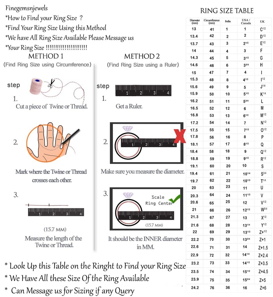 Anello In Argento Sterling 925 Con Gemma In Onice Nero Naturale Per Uomo #FGN - Immagine 4 di 4