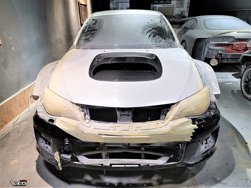 RPG Carbon Icon Hood Scoop Insert for 08-14 Subaru Impreza WRX STi GR GV 13 12 - Picture 4 of 18