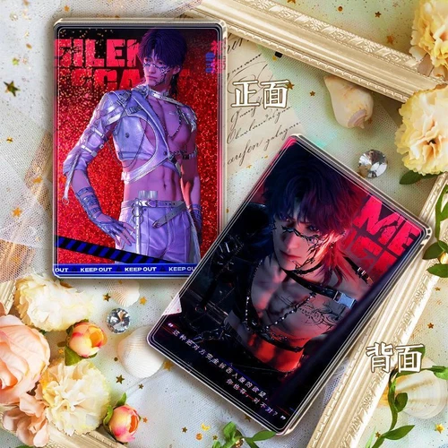 Drift Sand Standing Board Love and Deeppace Quicksand Mahjong Cospaly Gift - Imagen 14 de 23