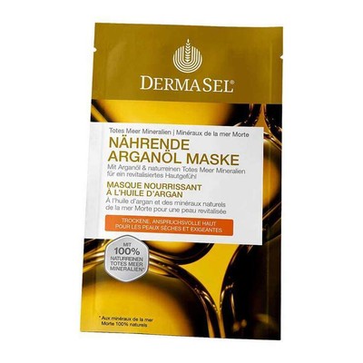 Dermasel Spa Totes Meer Nährende Arganöl Maske · 12 ml · PZN 11346776