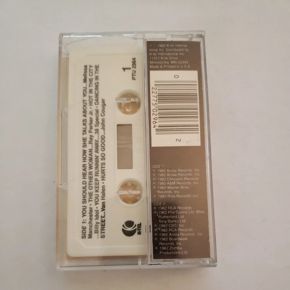 VINTAGE! 1982 BLAST OFF Compilation Audio Stereo Cassette Tape K-Tel PTU 2964 - Image 4 of 4