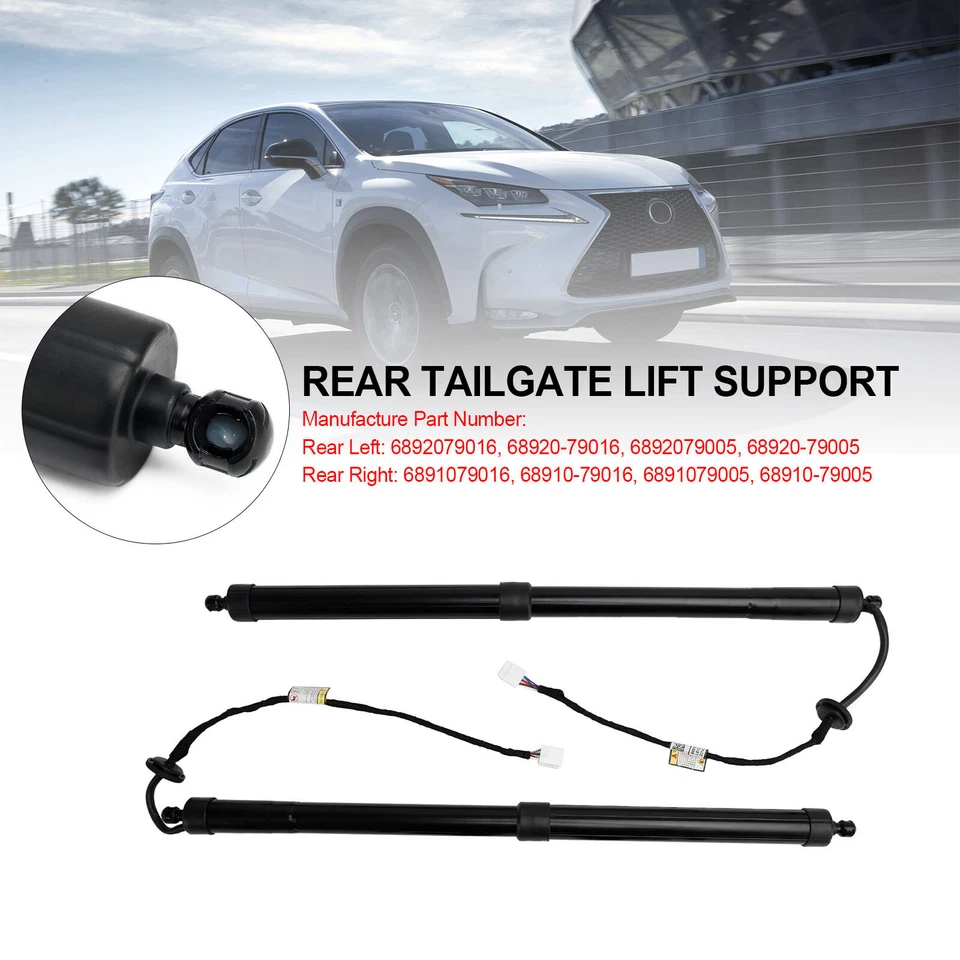 2PCS Rear Electric Tailgate Struts Fit Lexus NX200t NX300h 2.0L 2.5L 2015-17 AU - image 3 of 4