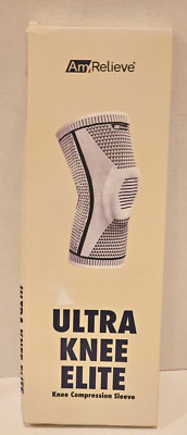 AmRelieve Male Ultra Knee Elite Compression Knee Sleeve Supportive Elastic 3XL