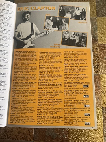 1994 COLUMBIA RECORD TAPE CLUB MAGAZINE Richard Marx MUSIC Cranberries Mayfield - Picture 10 of 24