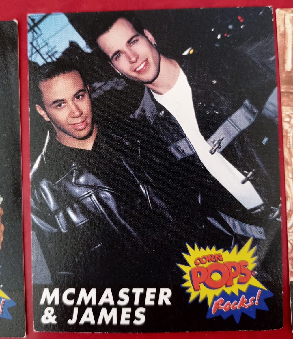 Rare 3 1999 Corn Pops Rocks Card Kellogg's Canada, J. Fatone, Billy Crawford +++ - Picture 3 of 7