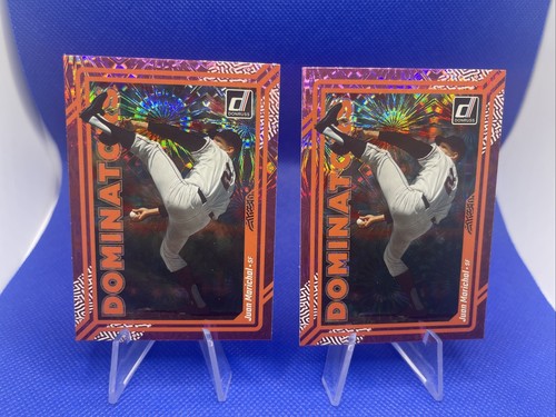 Juan Marichal 2023 Donruss 6 Karten Lot rot/2023 + blau + Cooperstown Pink + Dominators - Bild 6 von 6