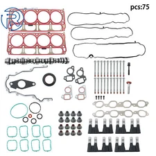 NON AFM DOD Camshaft Lifter Kit Head Gasket Set For GM Chevy 2014 2015-2021 5.3L