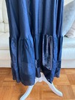 PURE DKNY Blue Silk Tiered Skirt – Size Small — photo 2