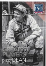2019 Topps S2 BB 150 Years of Profess Greatest Players Black Dizzy Dean Cardinal