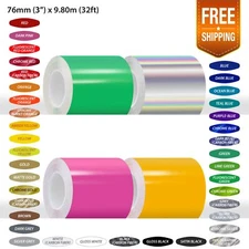 PinStripe Car Model Bike Coach Streamline Styling TAPE Vinyl STICKERS 3" 76mm