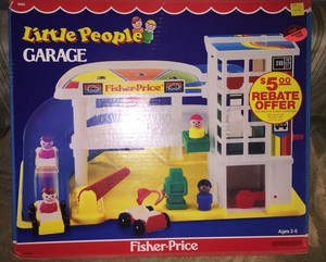 fisher price garage set