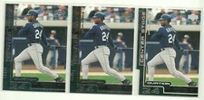 2000 Upper Deck Ovation Center Stage #CS2 Ken Griffey Jr. 3 card lot - see list