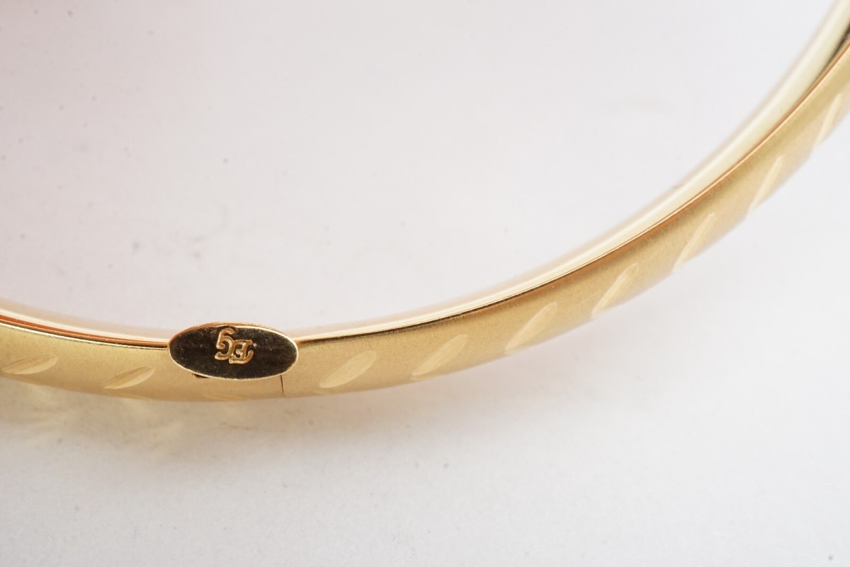 EternaGold 14k Yellow Gold Bangle Bracelet 8 EternaGold 14k Yellow Gold Bangle Bracelet 8