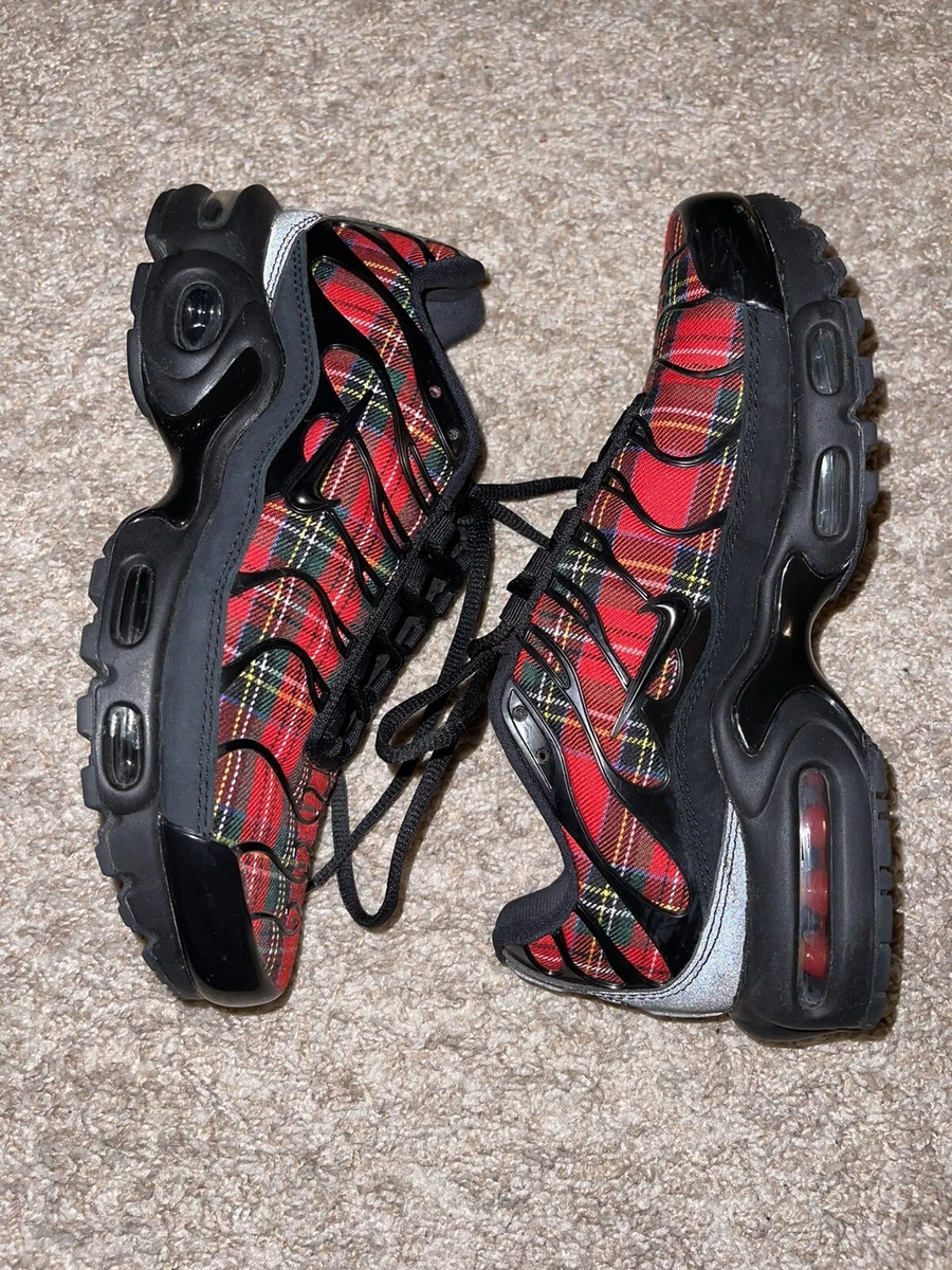 Plaid nike air max plus top
