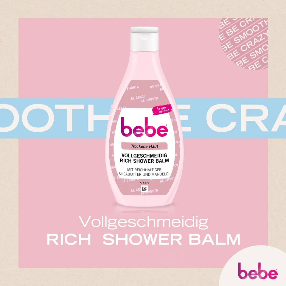 Duschgel Rich Shower Balm mit Sheabutter und Mandelöl für trockene Haut 6 x 2... - Bild 2 von 4